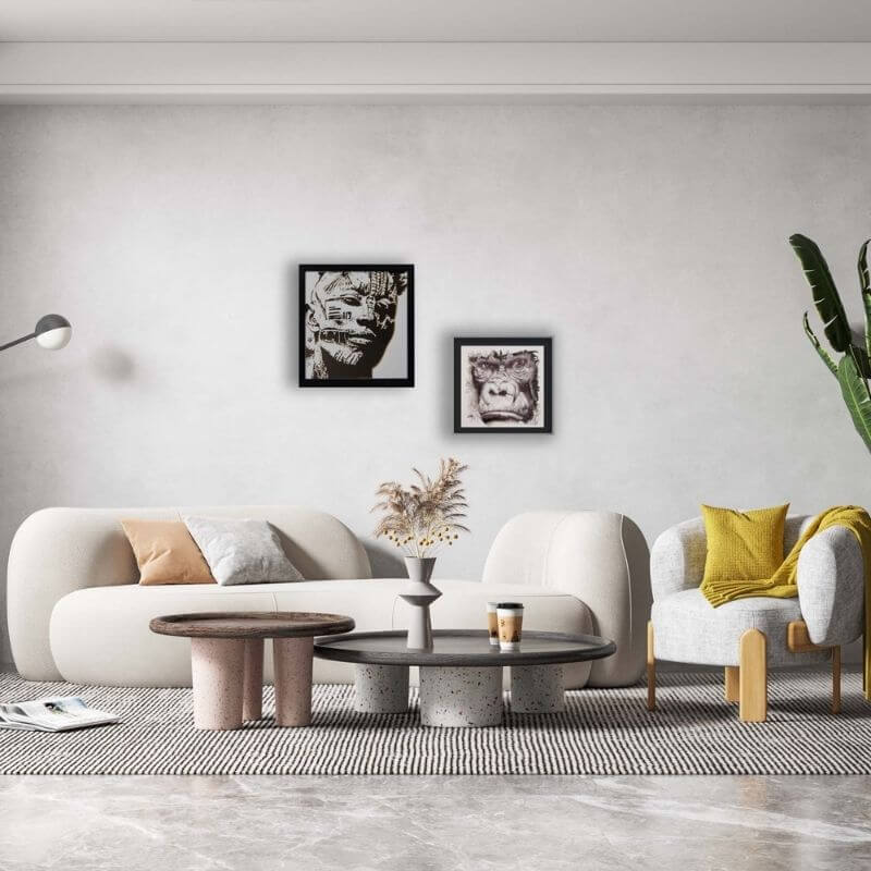 Tableau singe, adoptez un style unique !